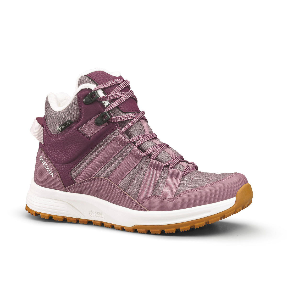 Quechua Women’s Warm Waterproof Snow Hiking Shoes - SH100 X-WARM 