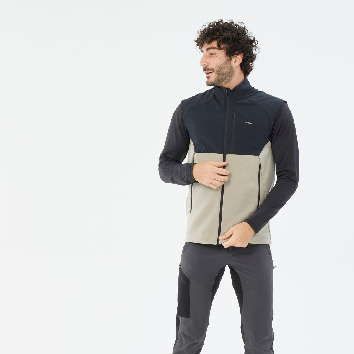 Quechua Men’s Mountain Walking Fleece Gilet 