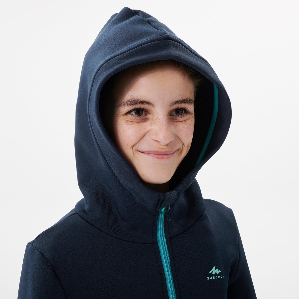 Quechua KIDS’ HIKING FLEECE - MH500 AGED 7-15 