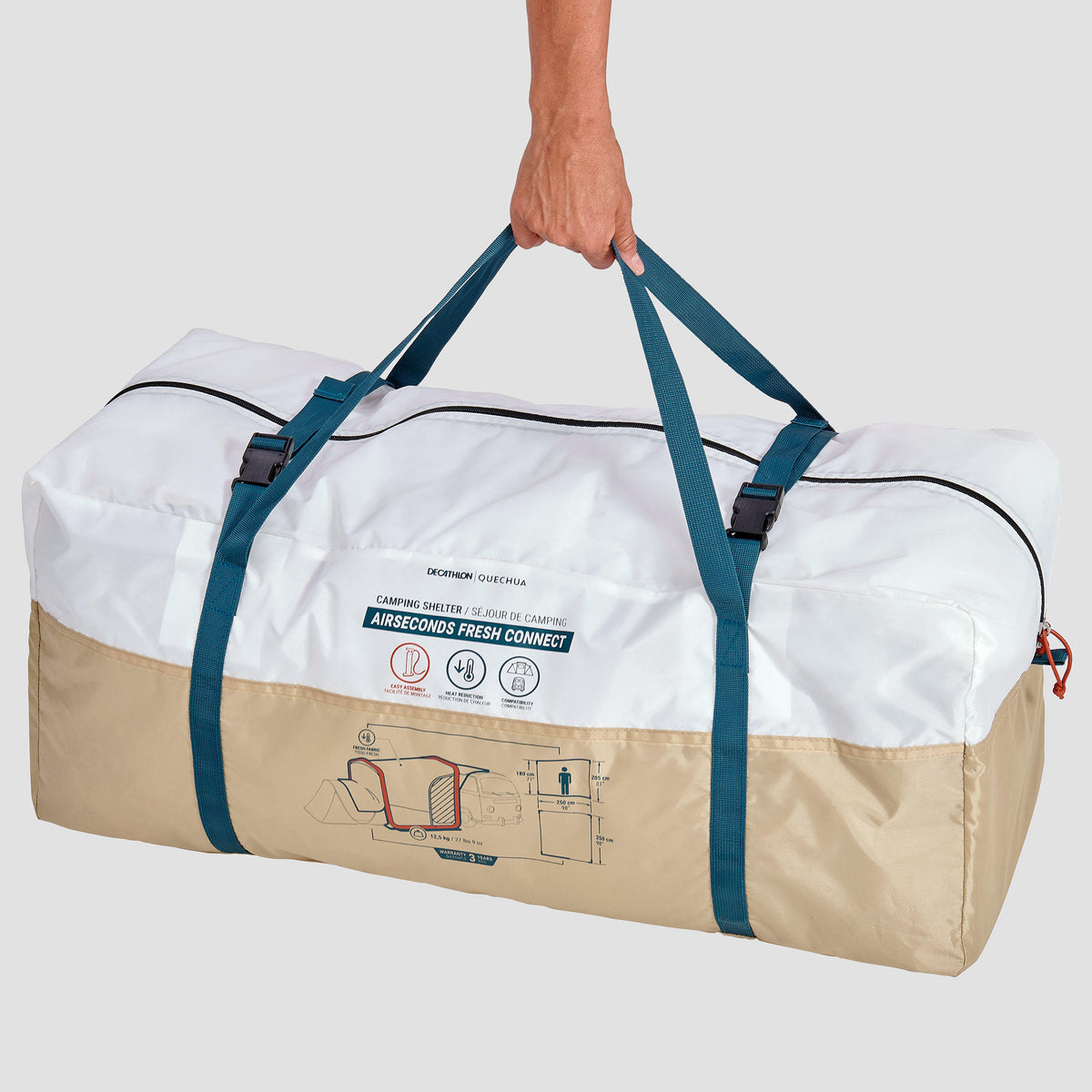 Quechua 6 Person Inflatable Camping Shelter 