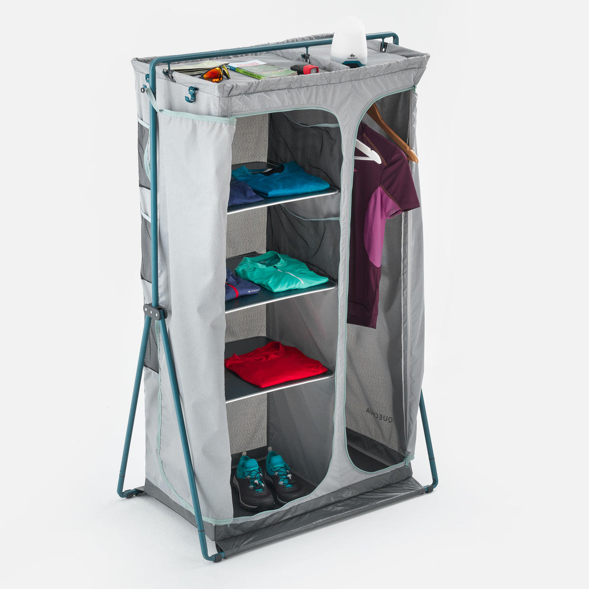 Quechua Large Folding And Compact Camping Wardrobe 