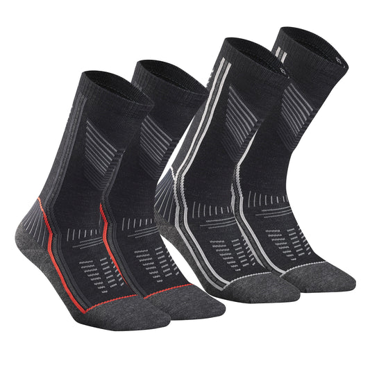 Quechua Warm Hiking Socks - SH900 MOUNTAIN MID 