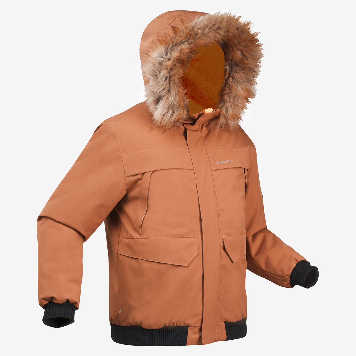 Quechua KIDS’ WARM AND WATERPROOF HIKING JACKET - SH100 -6.5°C - 7