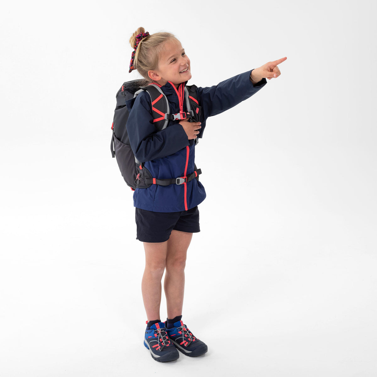 Quechua Kids’ Waterproof Hiking Jacket - MH500 Aged 7-15 