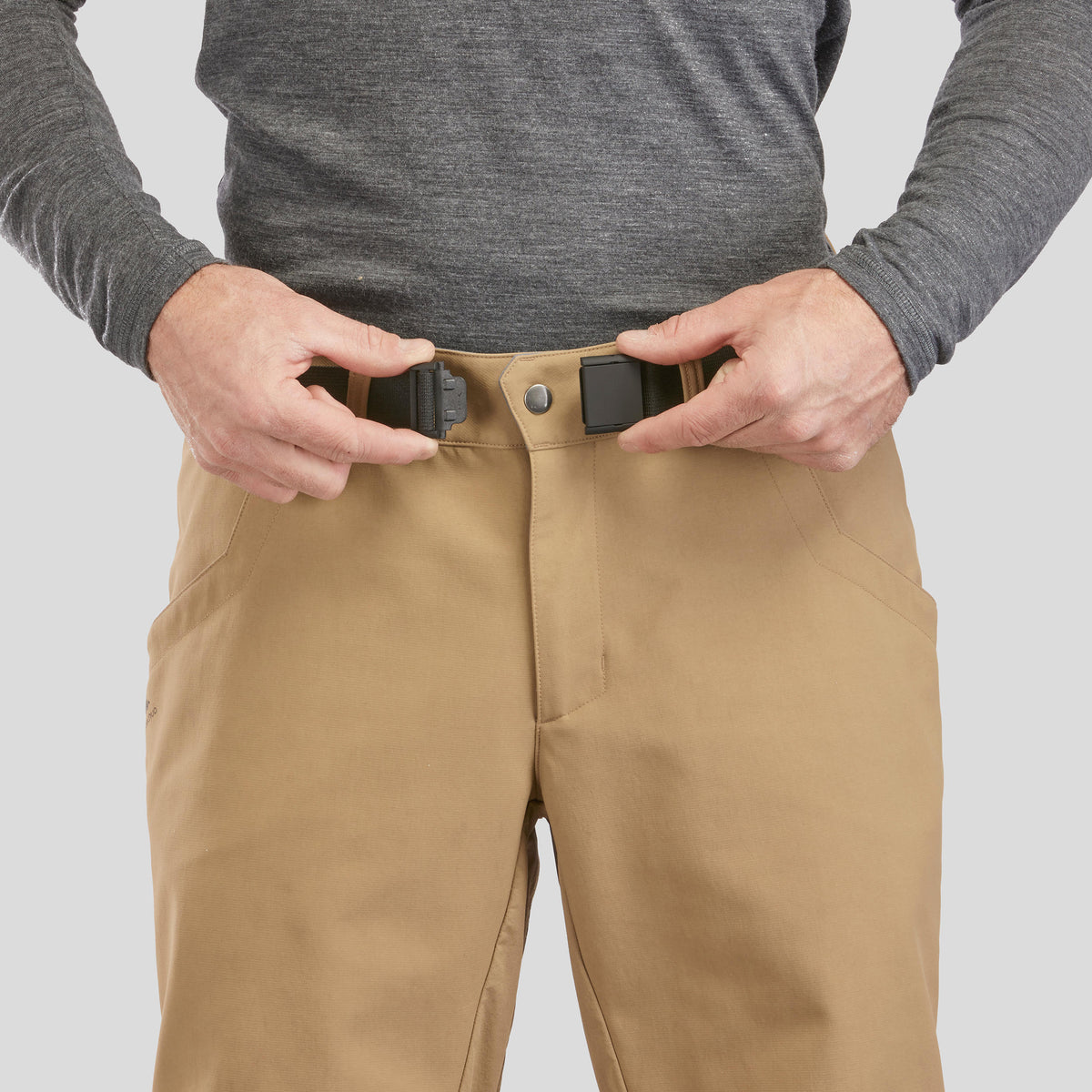 Quechua MEN'S WARM WATER-REPELLENT HIKING TROUSERS - SH100 X