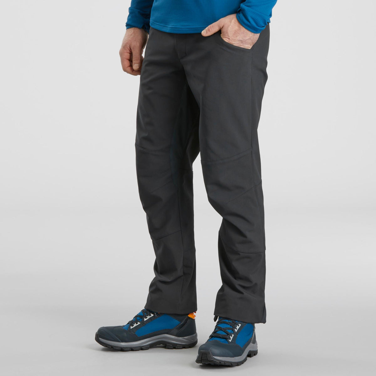 Quechua REFURBISHED MENS WARM WATER-REPELLENT HIKING TROUSERS 