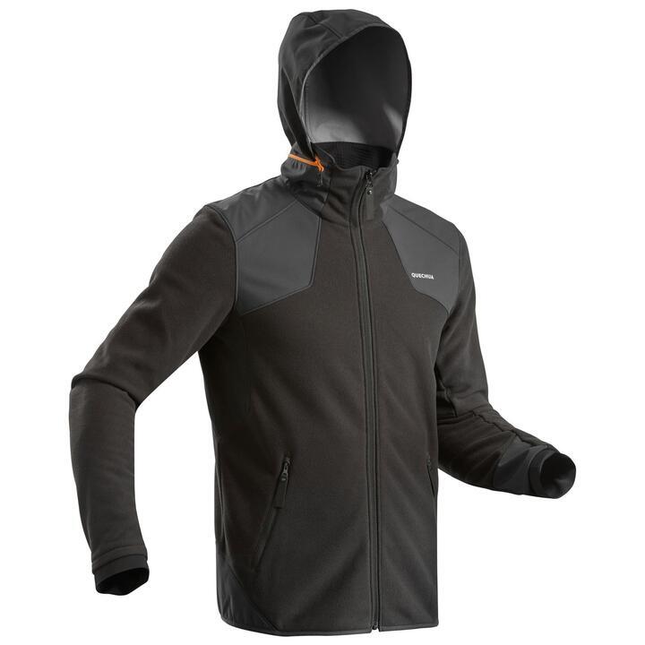 Quechua Refurbished Mens Hiking Warm Fleece Jacket 
