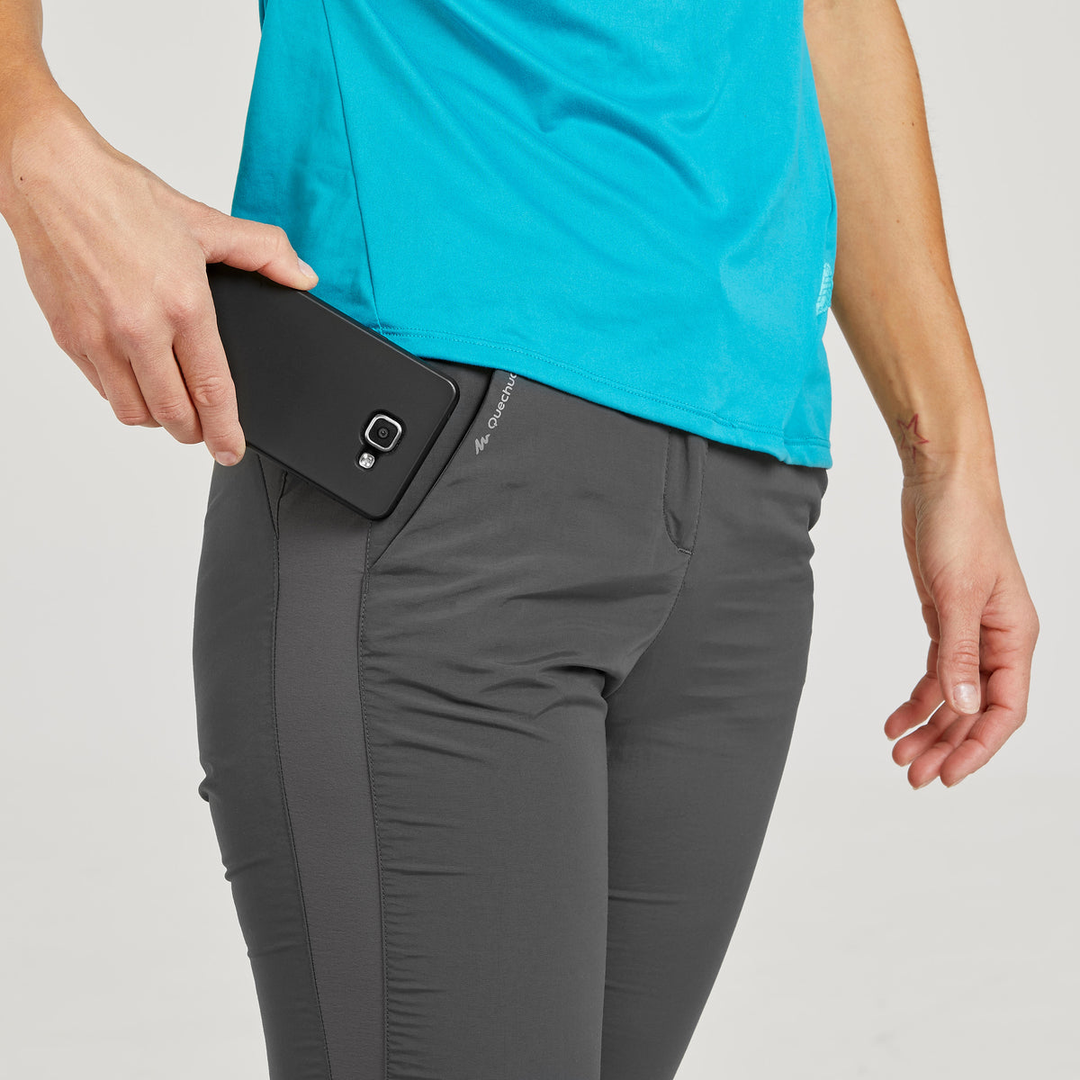 Quechua Women's Mountain Walking Trousers MH100
