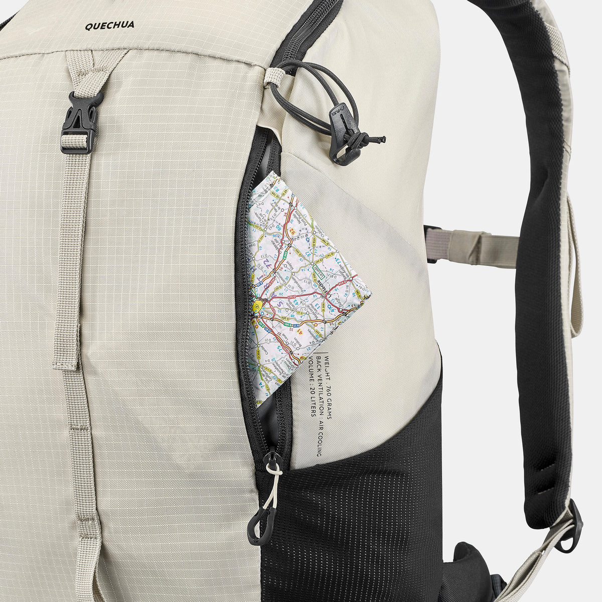 Quechua Mountain Hiking Backpack 20L 