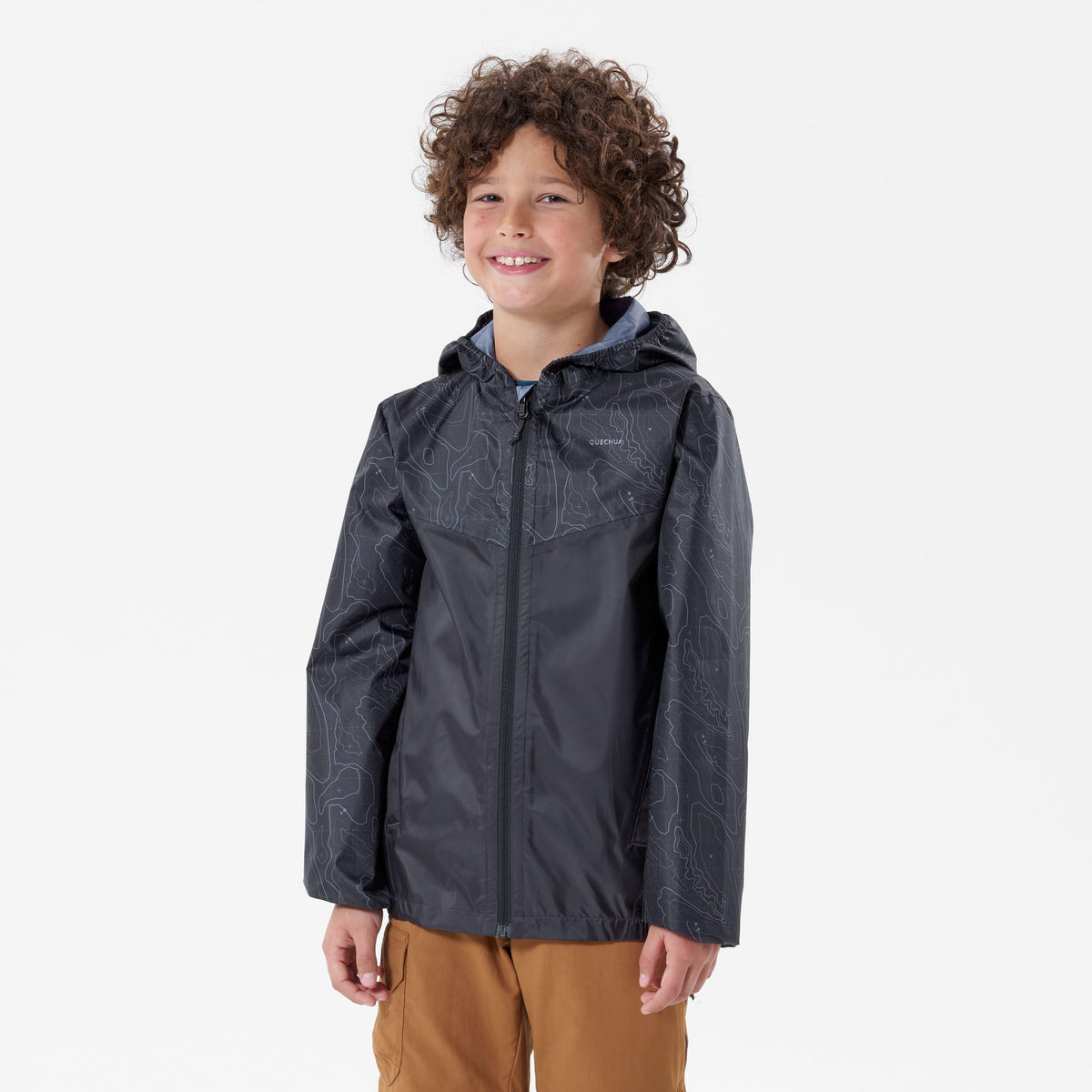 Quechua Kids’ Hiking Waterproof Jacket MH150 7-15 Years 