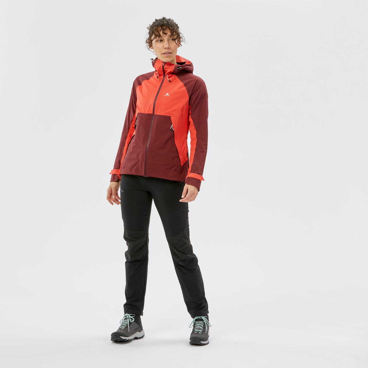Quechua Women's Waterproof Mountain Walking Jacket 