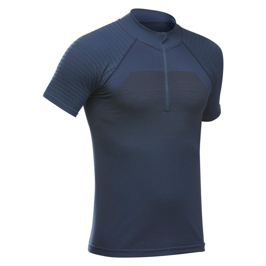 Quechua Men’s Synthetic Short-sleeved Hiking T-shirt 