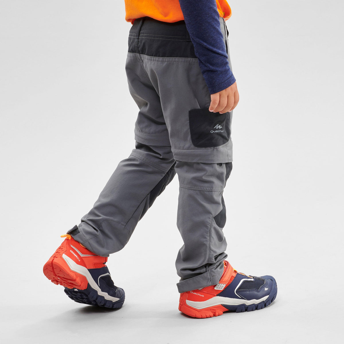 Quechua Kids' Hiking Zip-Off Trousers MH500 2