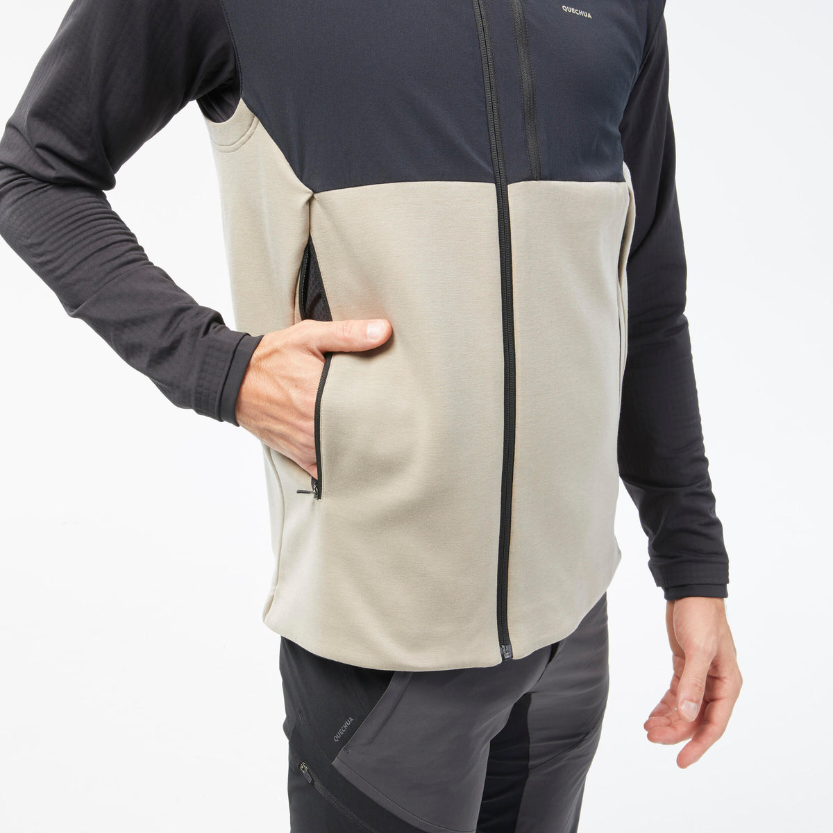 Quechua Men’s Mountain Walking Fleece Gilet 
