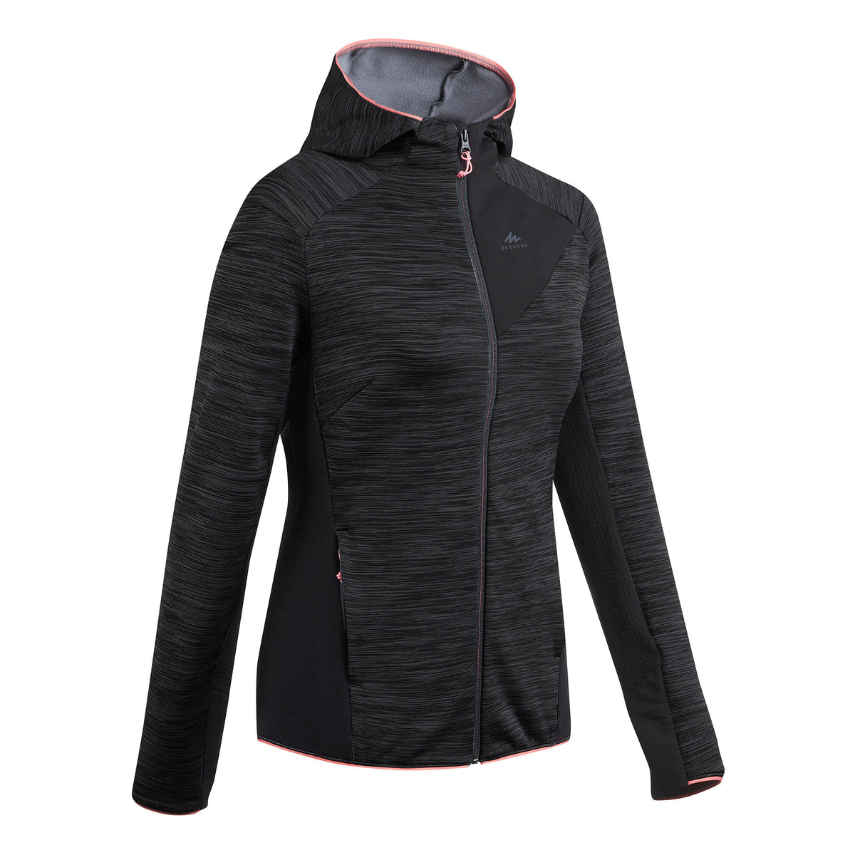 Quechua Women's Hiking Thin Fleece Jacket 