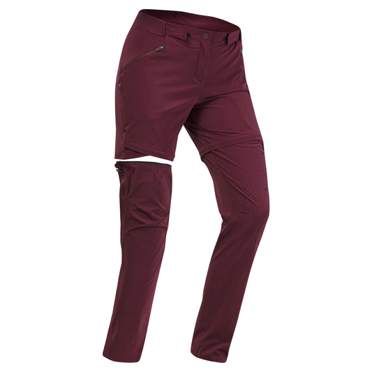 Quechua Women's Convertible Mountain Walking Trousers - MH550 