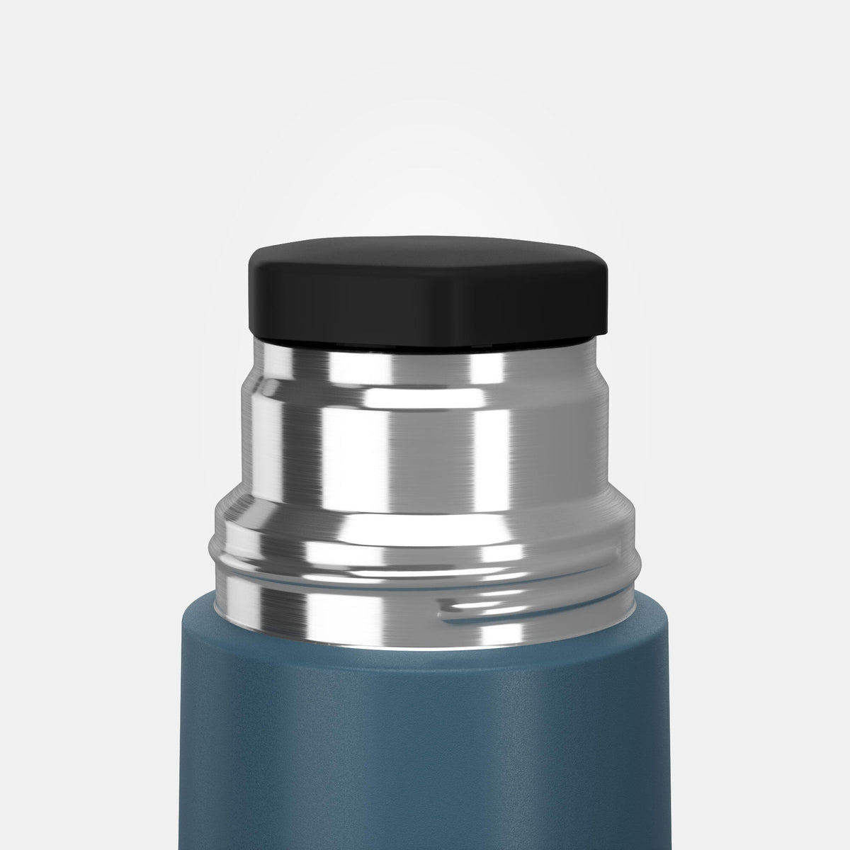 Quechua Stainless Steel Isothermal Hiking Bottle 0.7 Litre Blue