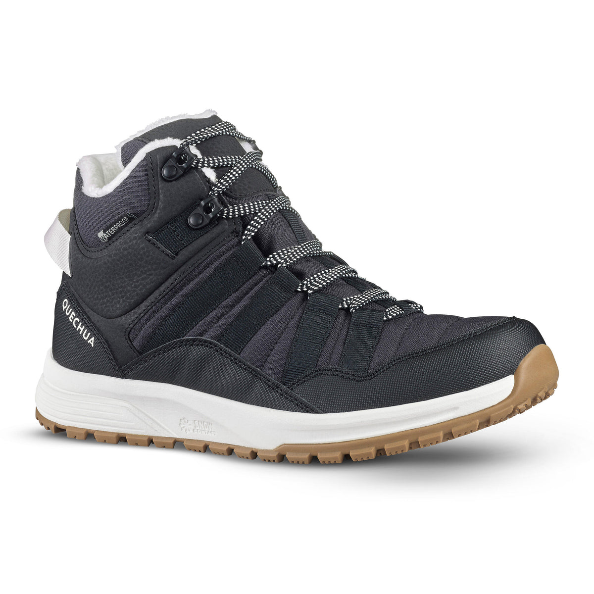 Quechua Women’s Warm Waterproof Snow Hiking Shoes - SH100 X-WARM 