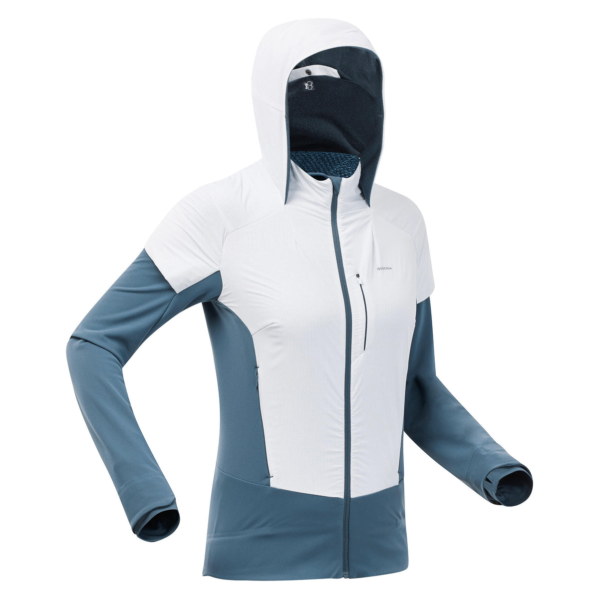 Quechua Men's Hiking Hybrid Fleece Jacket 