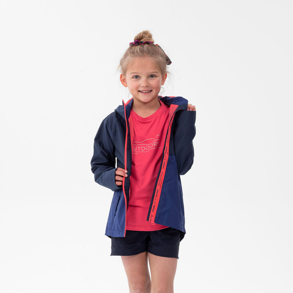 Quechua Kids’ Waterproof Hiking Jacket - MH500 Aged 7-15 