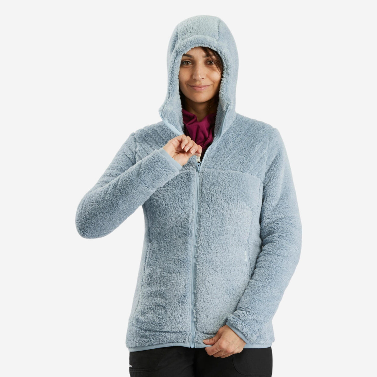 Quechua Women's Warm Fleece Hiking Jacket - SH100 ULTRA