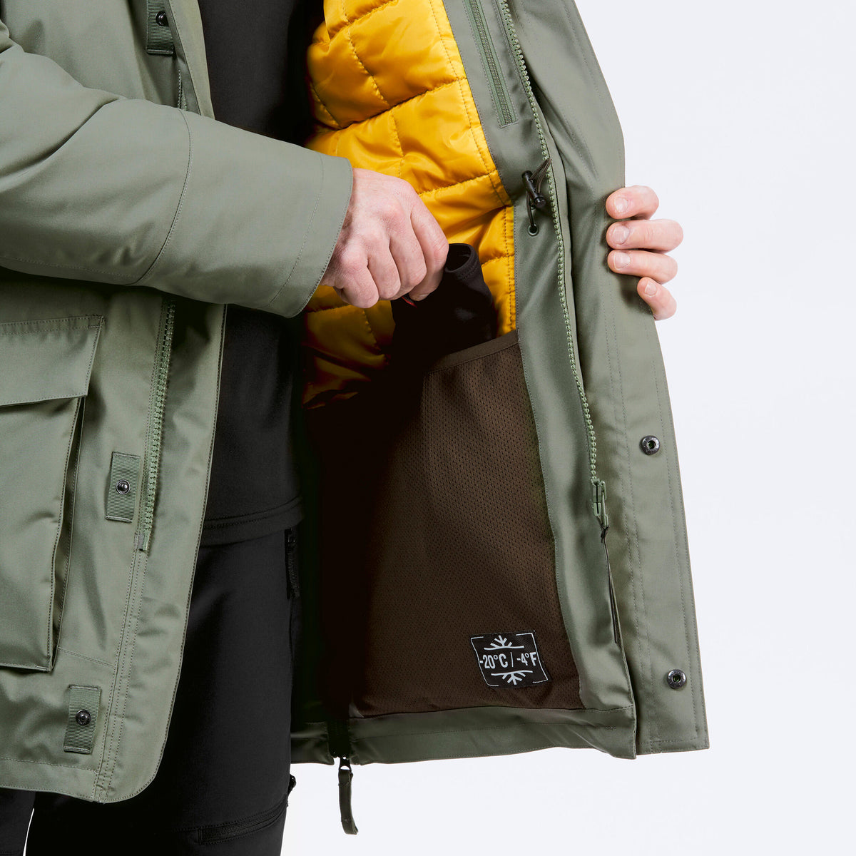 Quechua Men’s Winter Waterproof Hiking Parka - SH900 