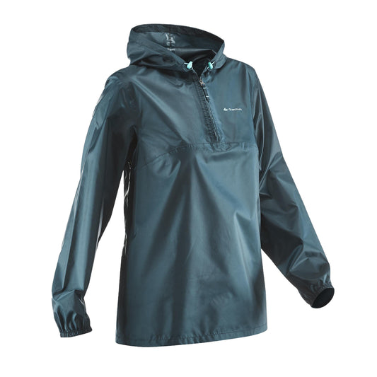 Quechua Women's Windproof And Water-repellent Hiking Jacket 