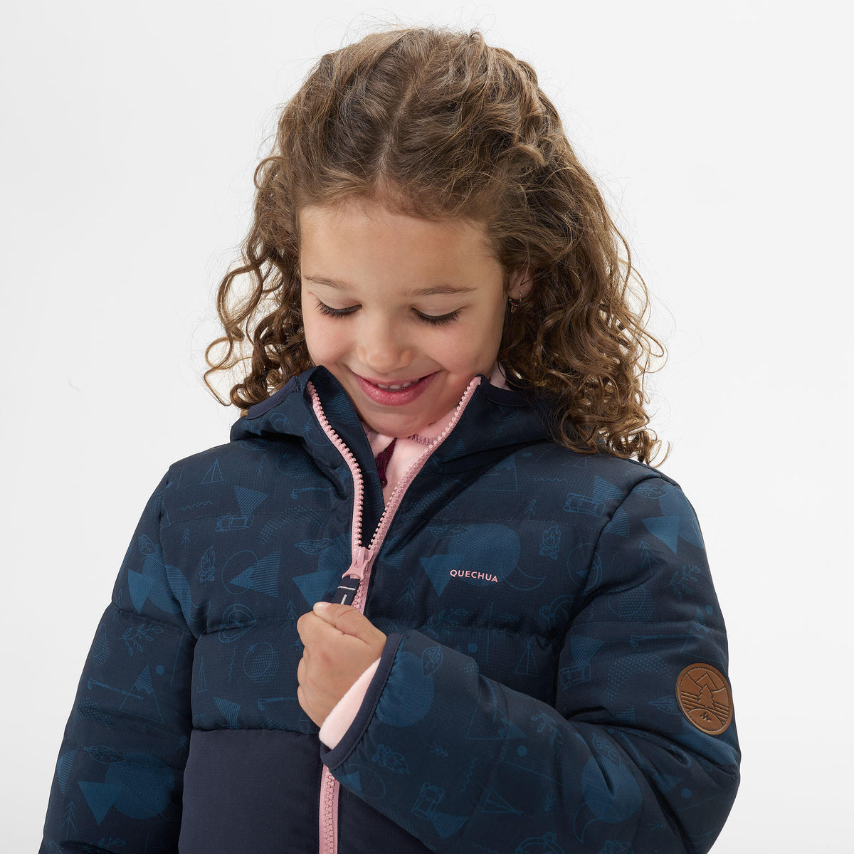 Quechua Kids’ Hiking Padded Jacket - Aged 2-6 
