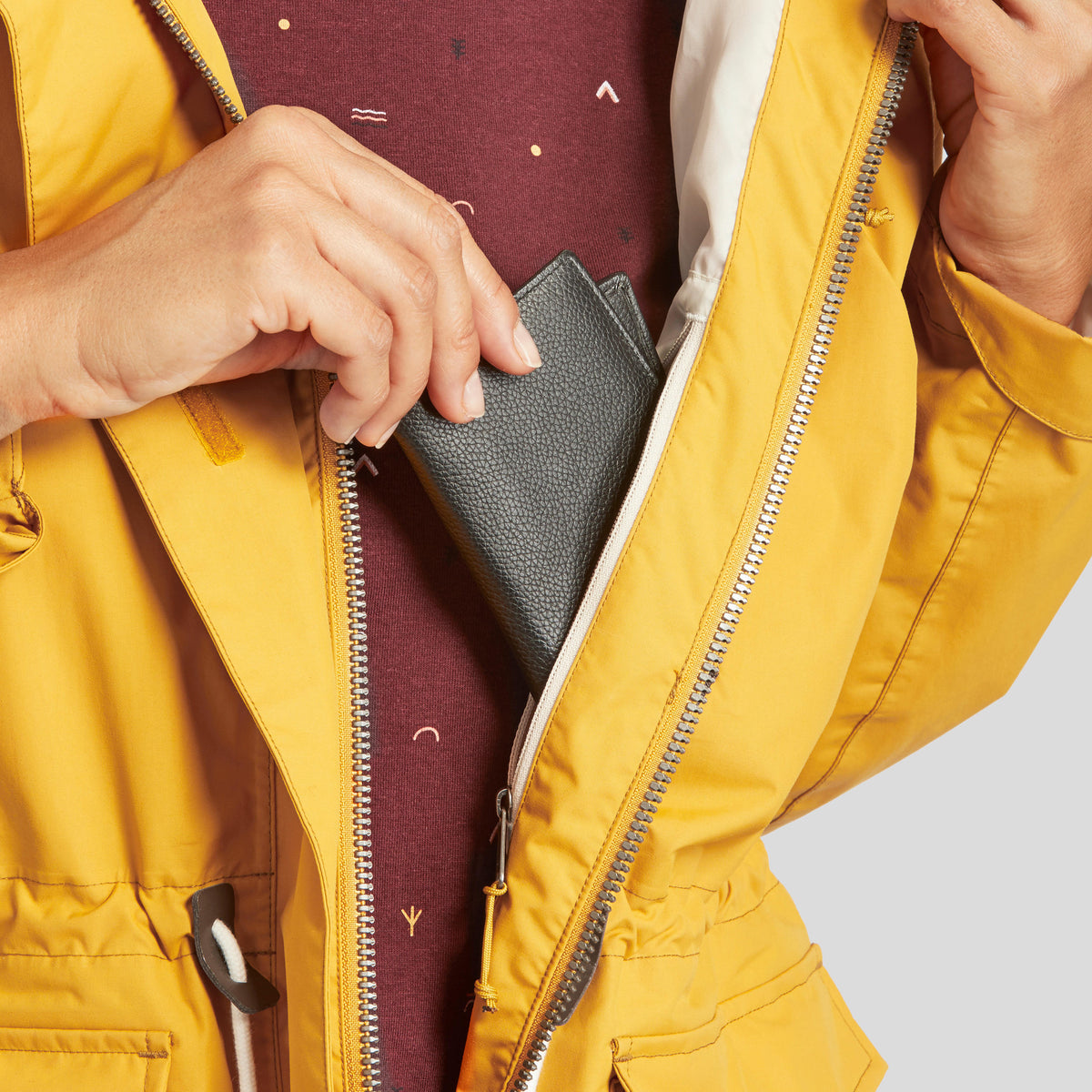 Quechua Women’s Waterproof Hiking Jacket 