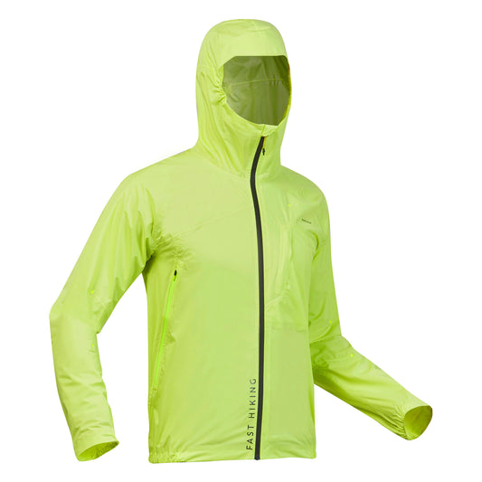 Quechua Men’s Ultra-light Waterproof Rapid Hiking Jacket FH 500 