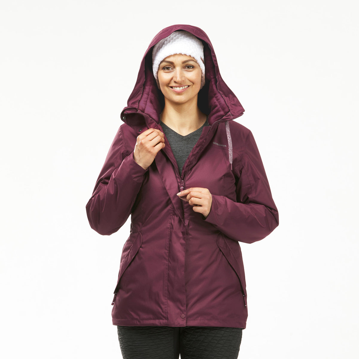 Quechua Women’s Hiking Waterproof Winter Jacket - SH500 