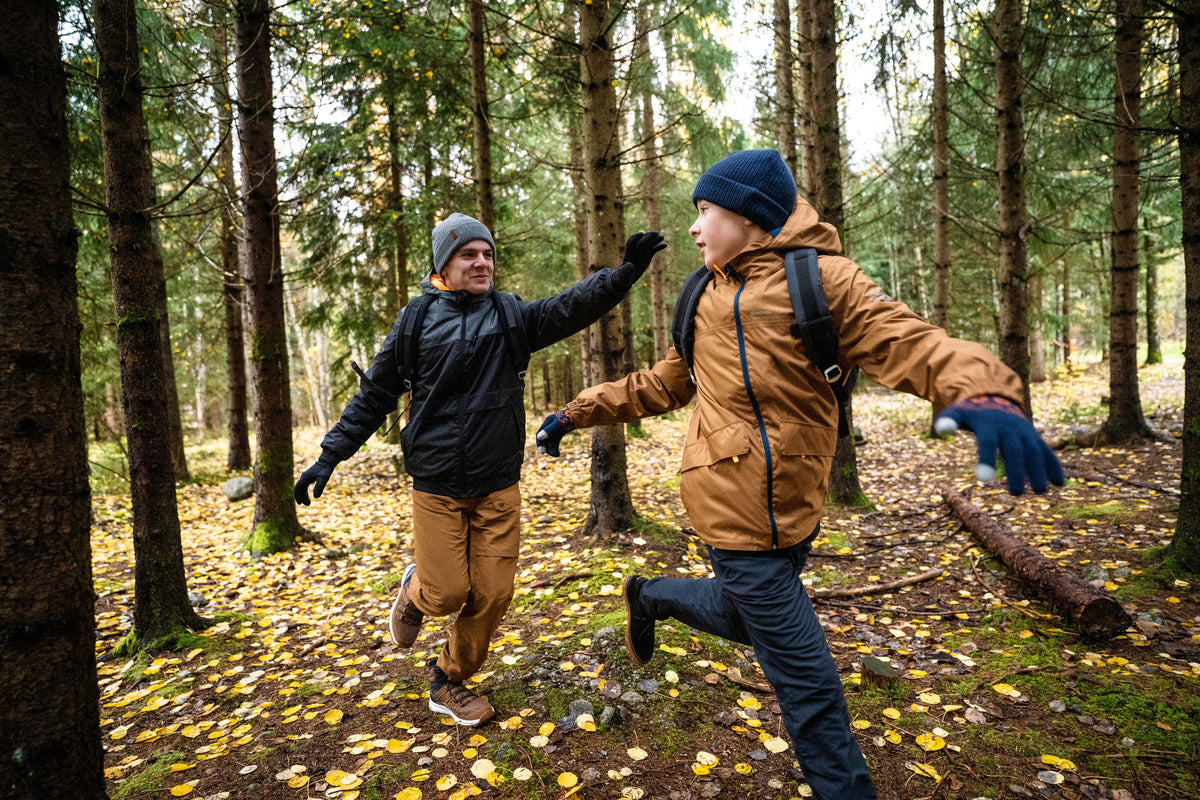 Quechua KIDS’ WARM AND WATERPROOF WINTER HIKING JACKET - SH100 -3.5°C - 7