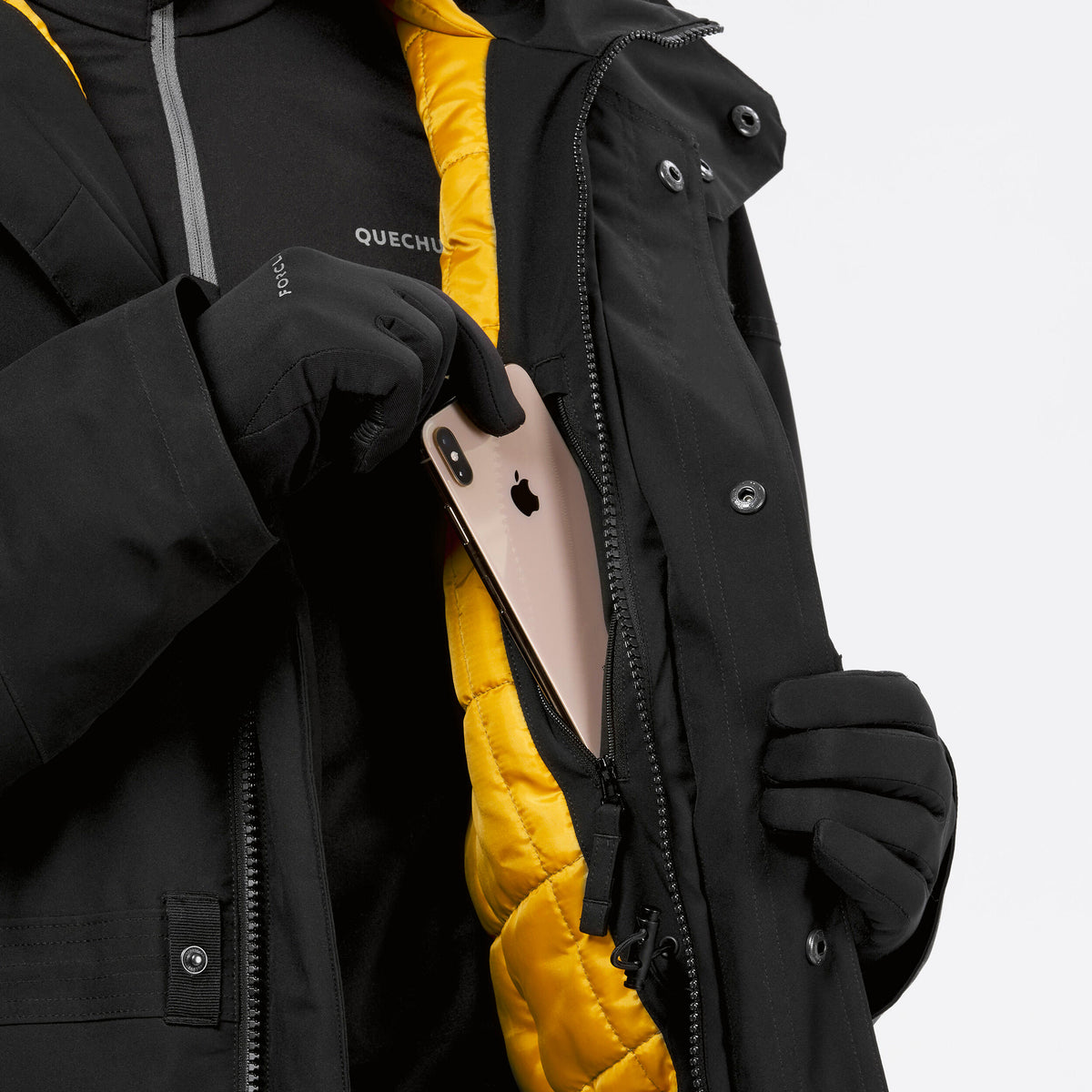 Quechua Men’s Winter Waterproof Hiking Parka - SH900 