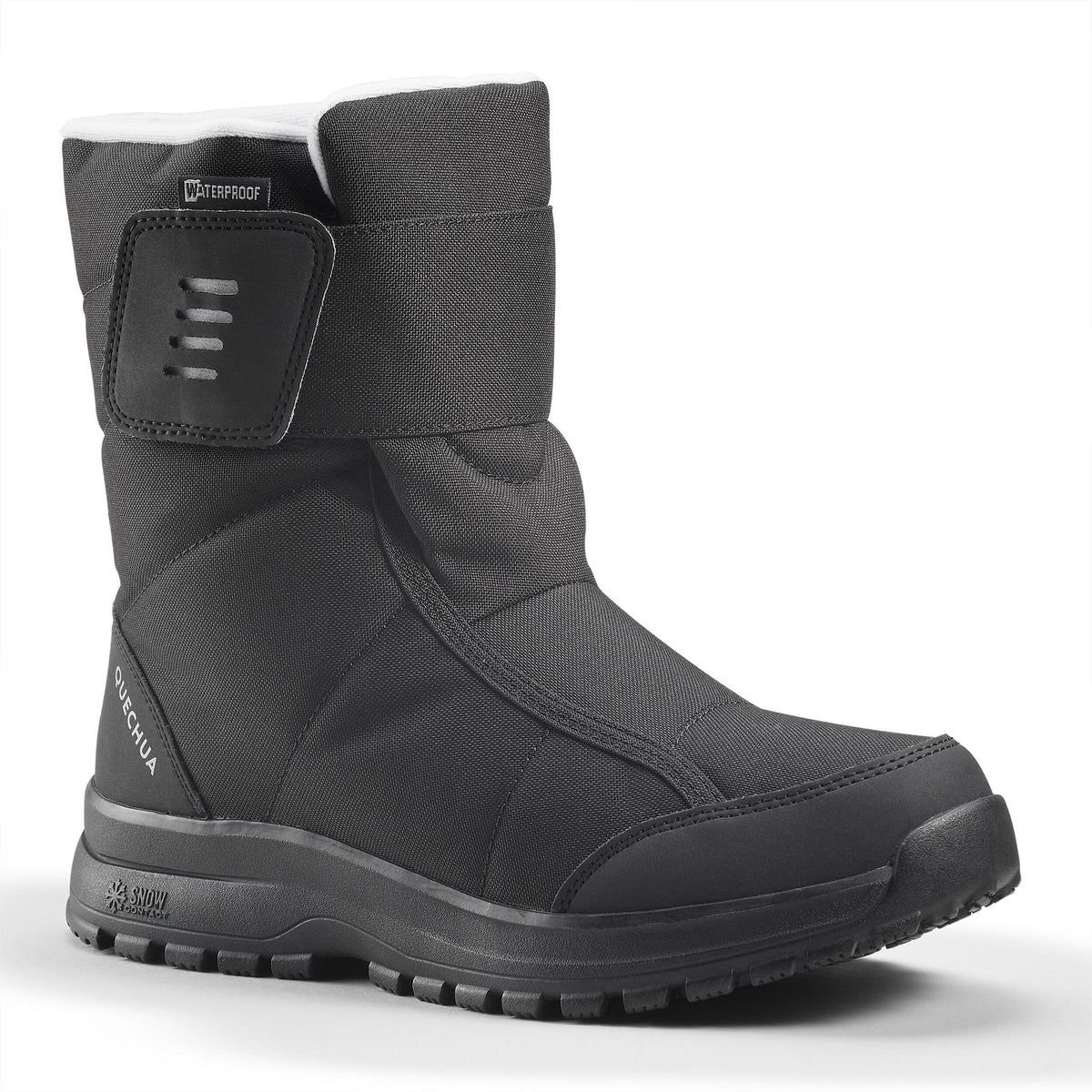 Quechua Women's Warm Waterproof Snow Hiking Boots SH100 X-Warm Rip