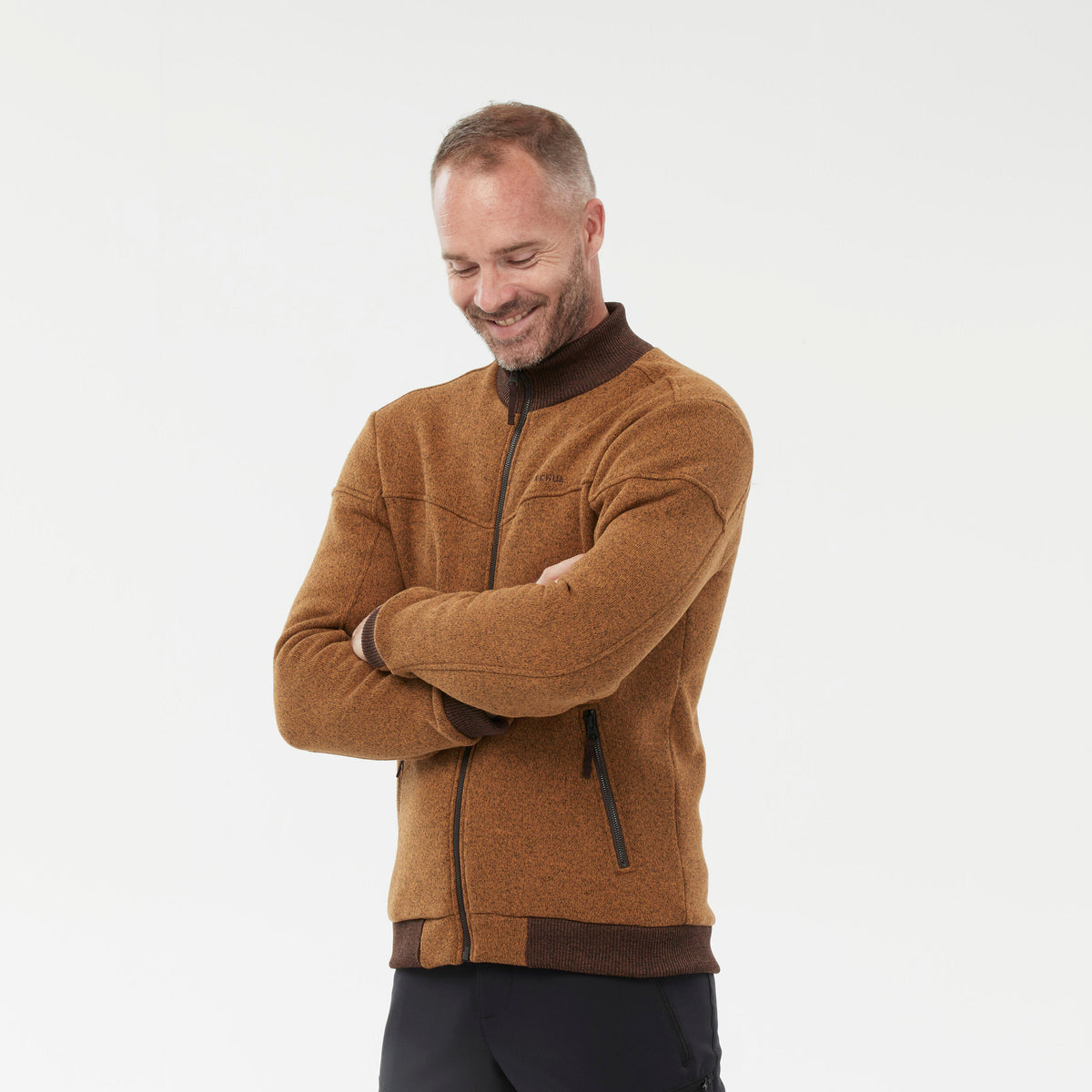 Quechua Men’s Warm Fleece Hiking Jacket 