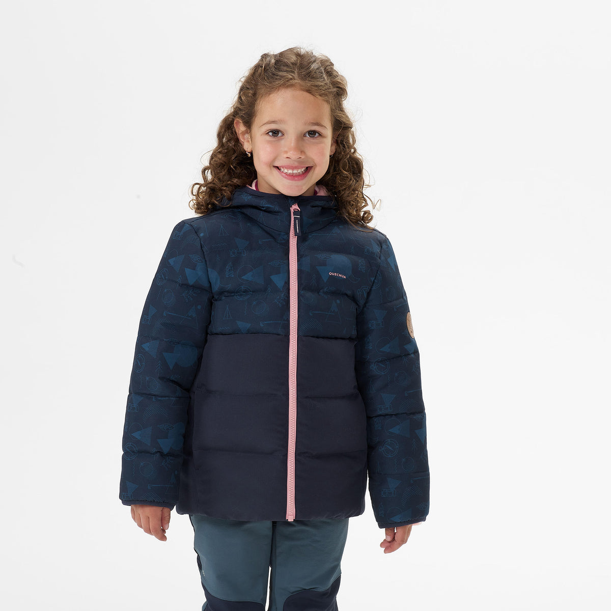 Quechua Kids’ Hiking Padded Jacket - Aged 2-6 