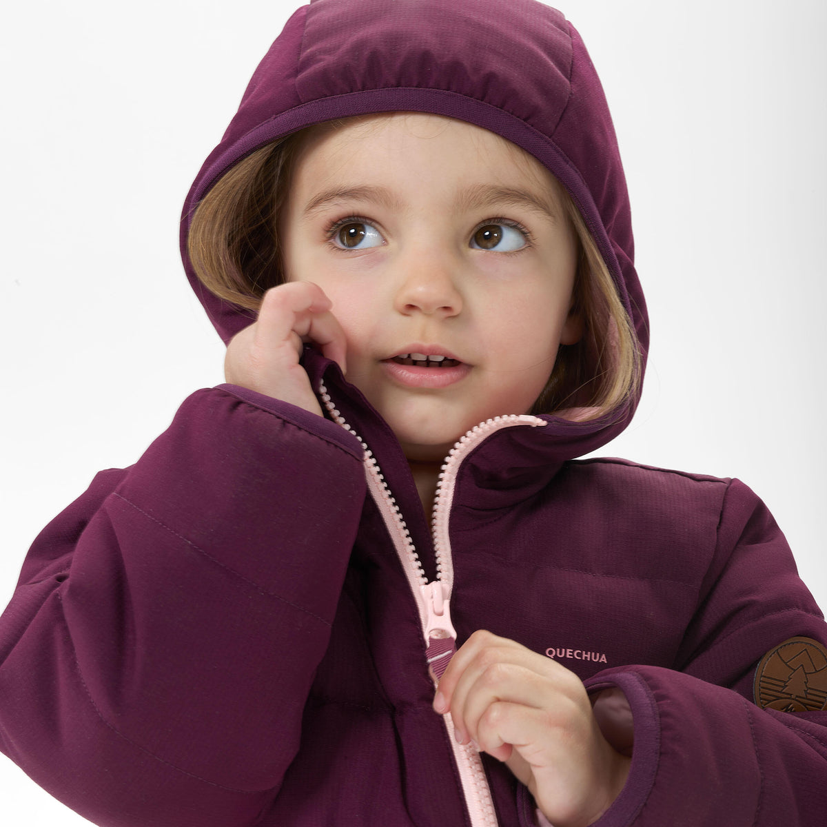 Quechua Kids’ Hiking Padded Jacket - Aged 2-6 