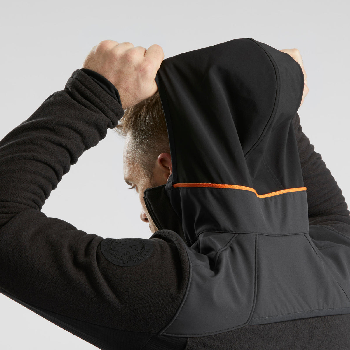Quechua Refurbished Mens Hiking Warm Fleece Jacket 