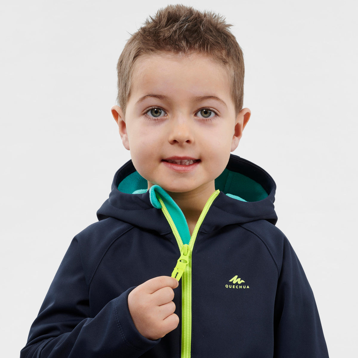 Quechua Children's Softshell Walking Jacket - 2-6 Years 