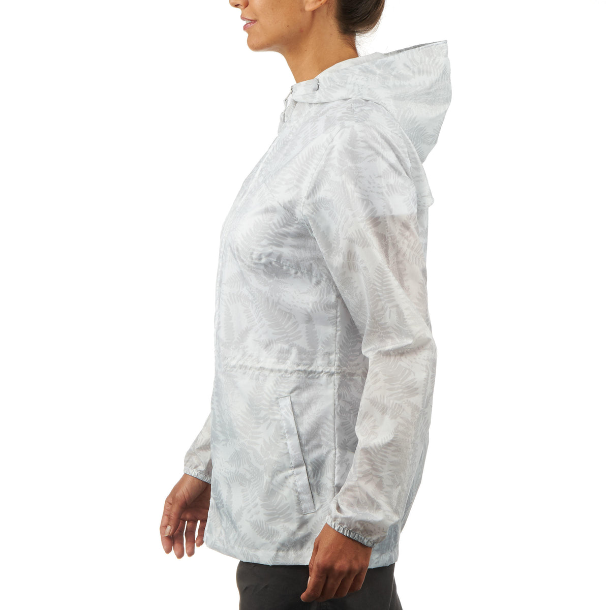 Quechua Women's Windproof And Water-repellent Hiking Jacket 
