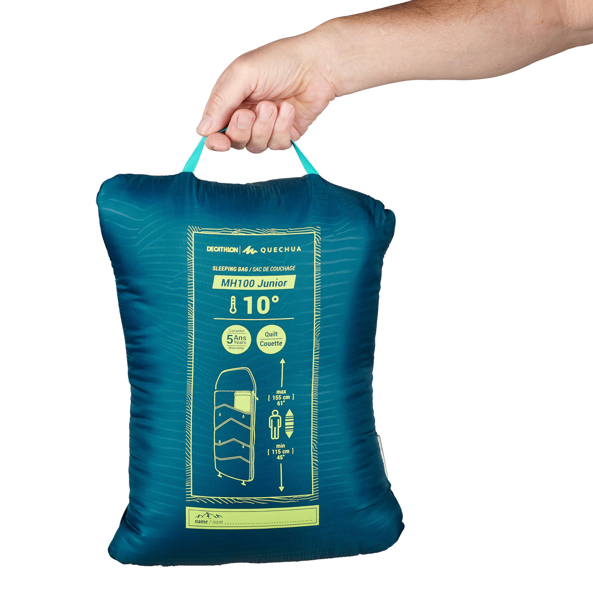 Quechua KIDS SLEEPING BAG MH100 10°C 