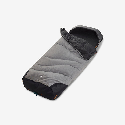 Quechua 2-IN-1 COTTON SLEEPING BAG FOR CAMPING 