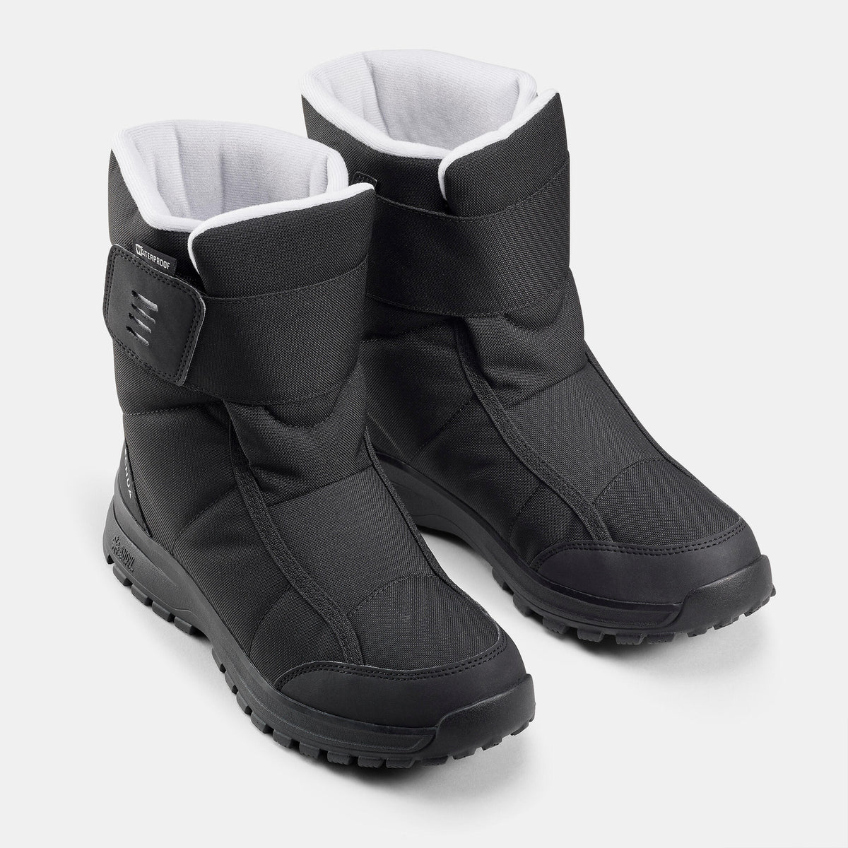Quechua Women's Warm Waterproof Snow Hiking Boots SH100 X-Warm Rip