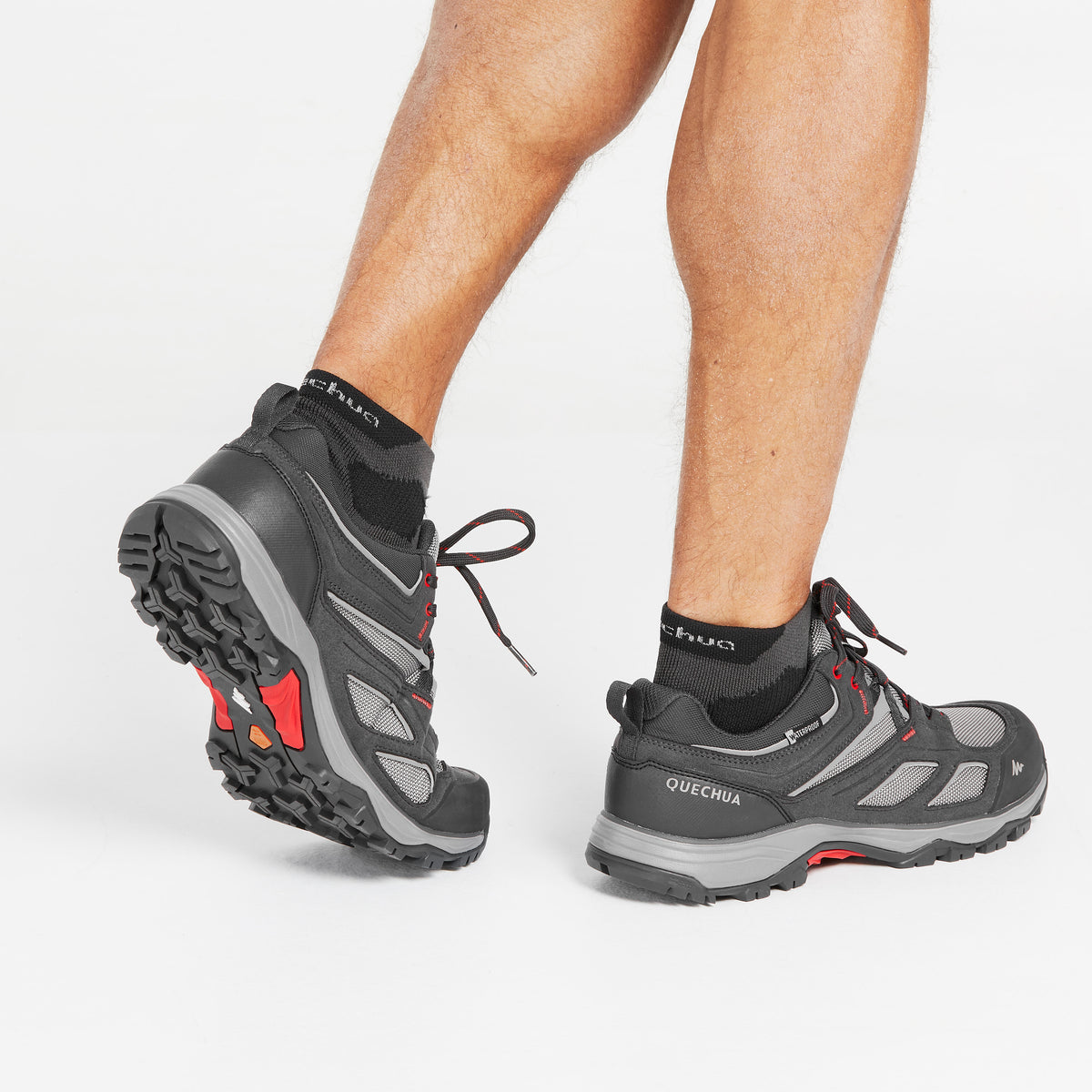 Quechua Men’s Waterproof Mountain Walking Shoes - MH100 