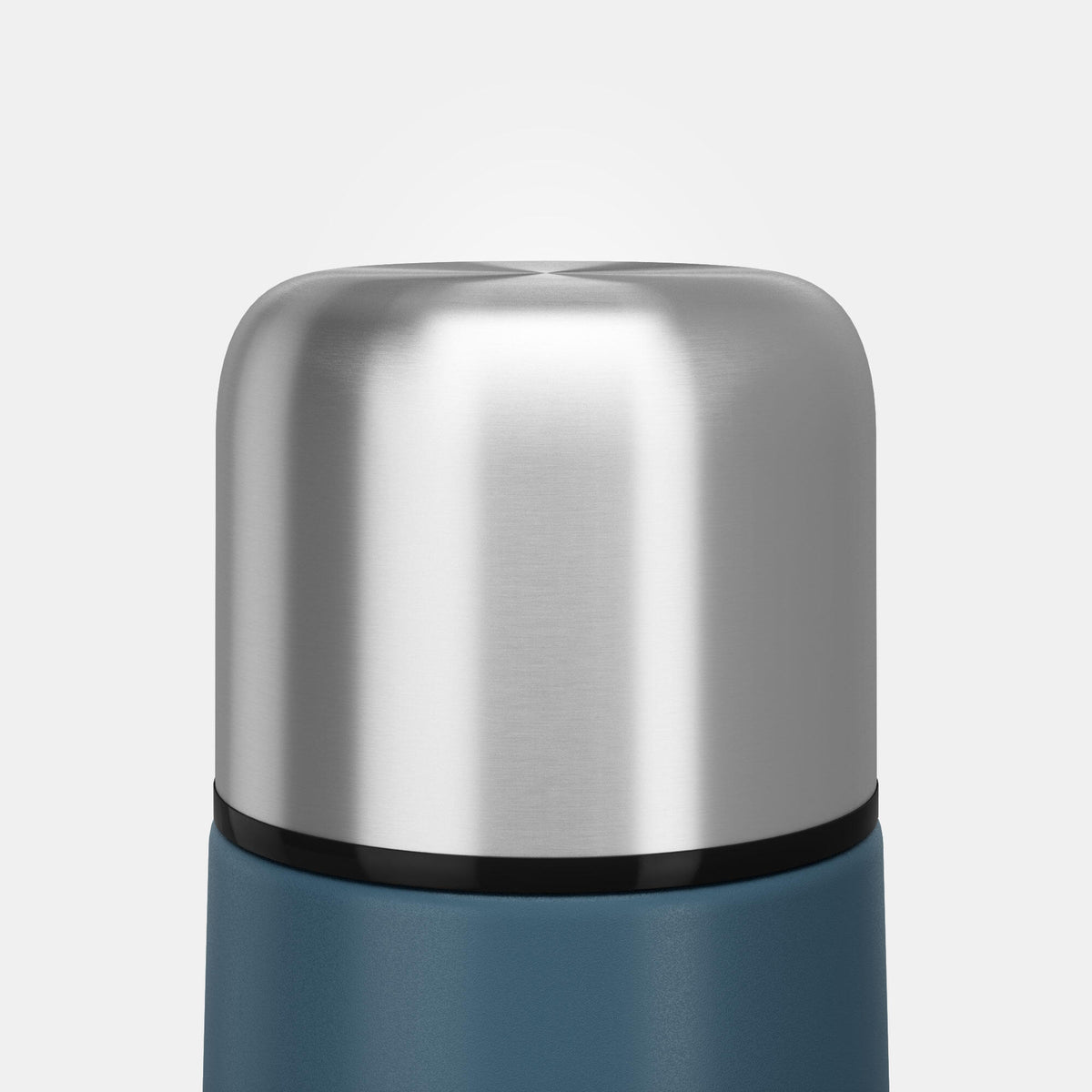 Quechua Stainless Steel Insulated Hiking Bottle 1 L Blue