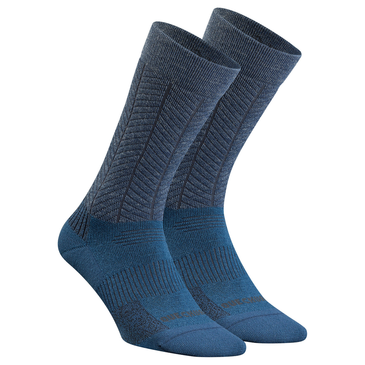 Quechua Warm Hiking Socks SH500 Mid 2 Pairs