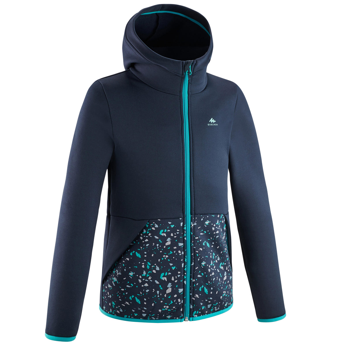 Quechua KIDS’ HIKING FLEECE - MH500 AGED 7-15 