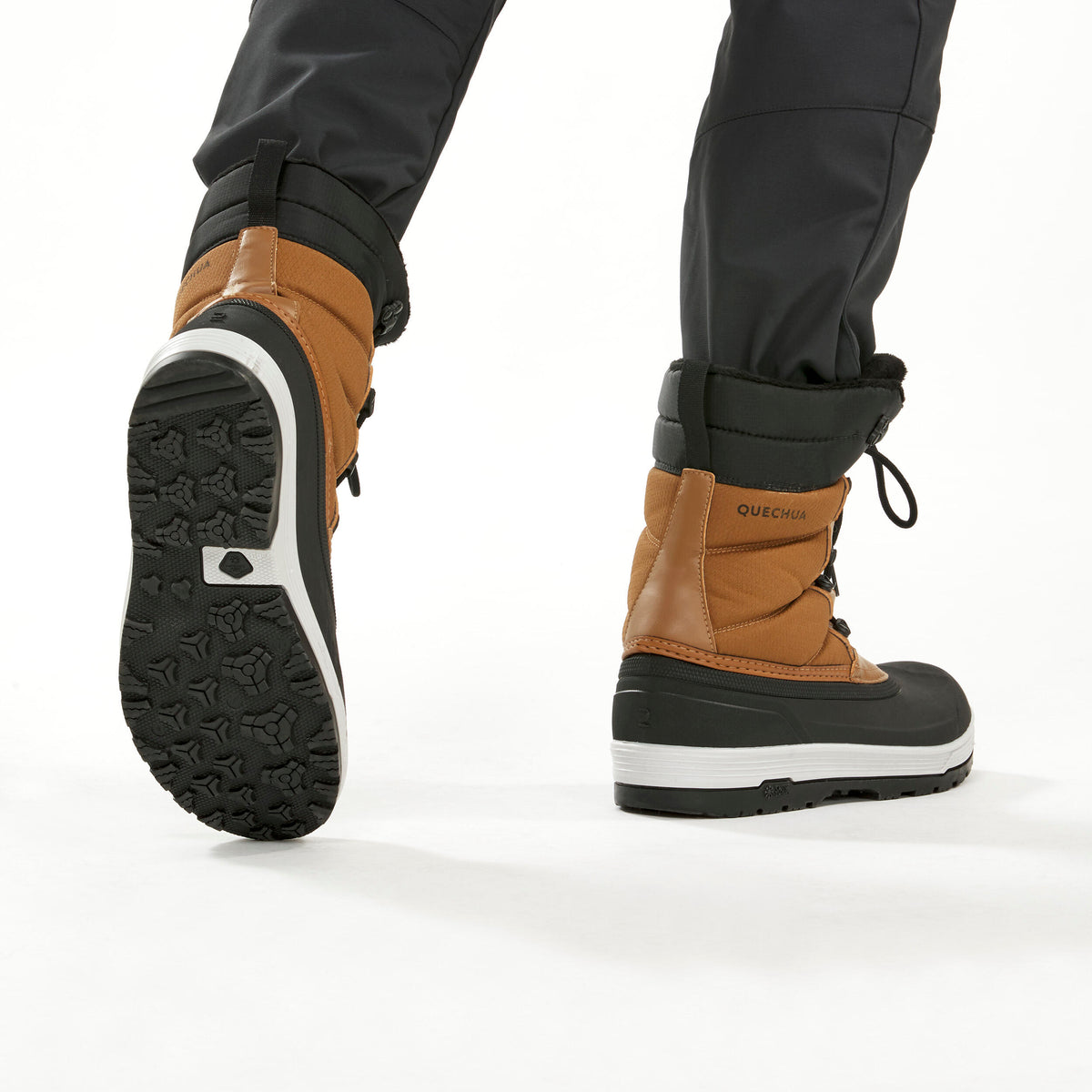 Quechua Men’s Warm Waterproof Snow Hiking Boots - SH500 X- WARM 