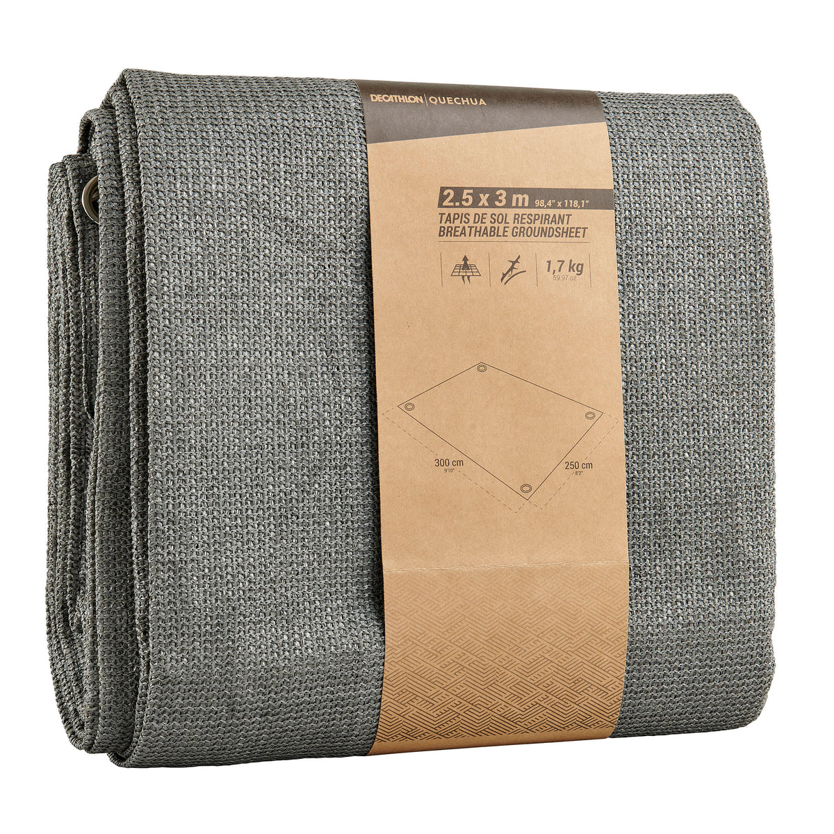 Quechua Breathable Groundsheet For Tents 