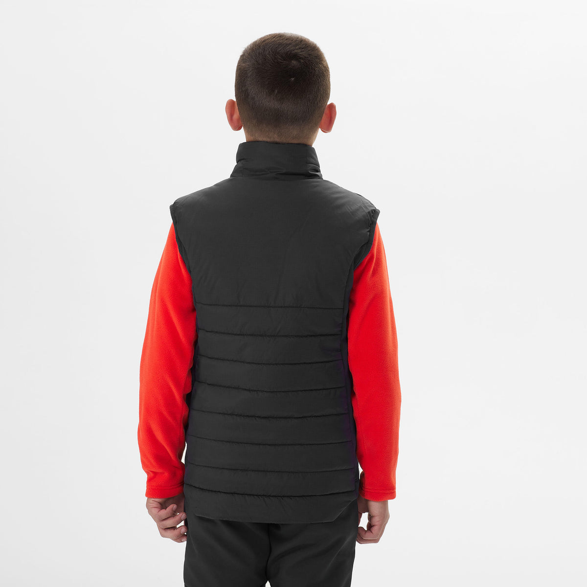 Quechua Kids' 7-15 Years Hiking Hybrid Padded Sleeveless Jacket 